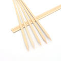 Heat Resistant Disposable Flat Bamboo sticks Kebab Barbecue Skewers